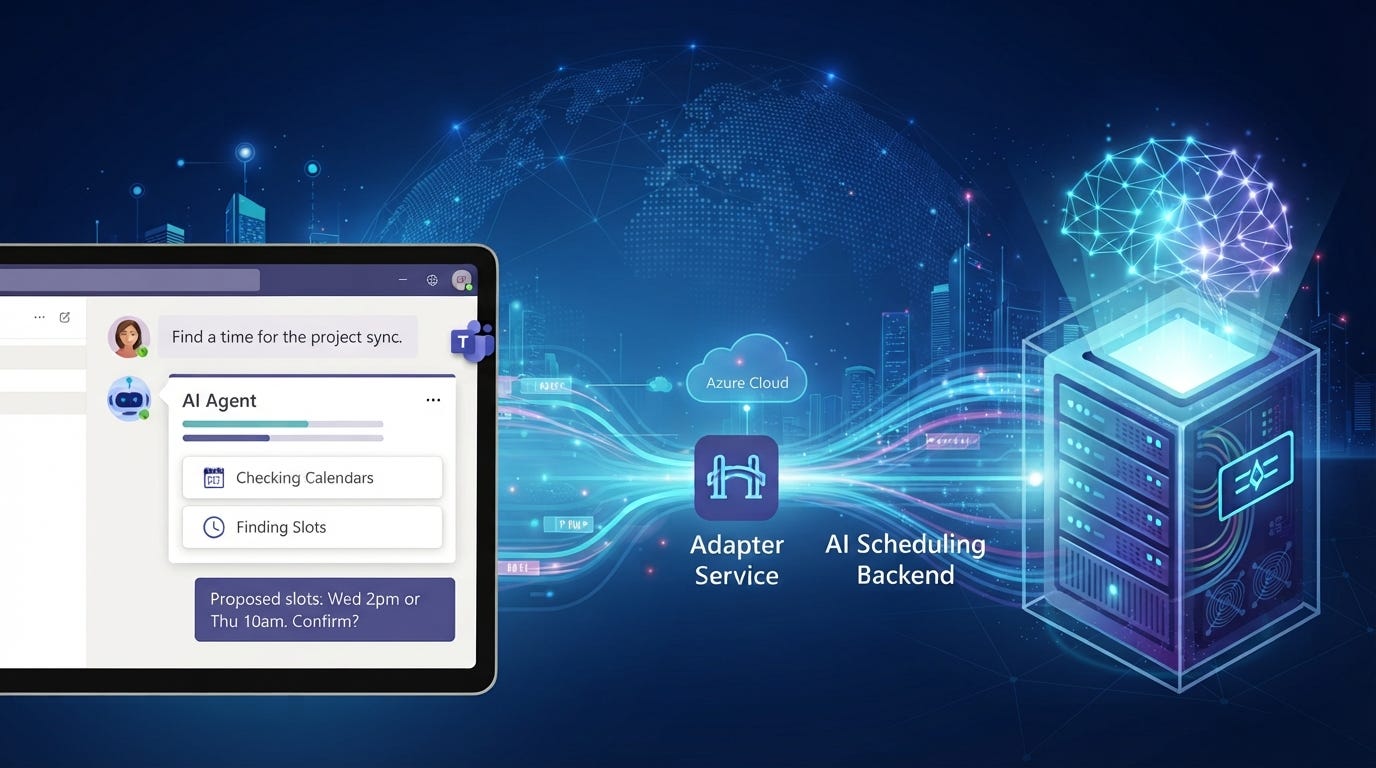 image of Bringing an AI Agent Into Microsoft Teams